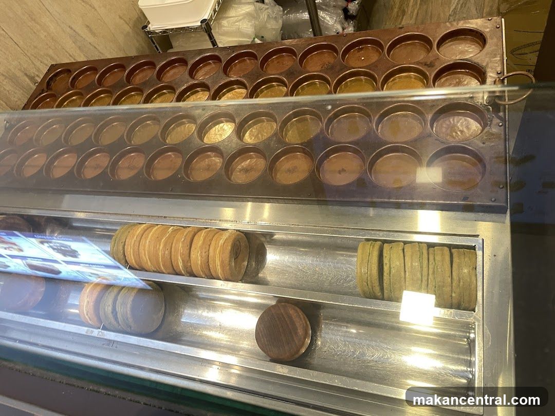 Display Case with Food Items