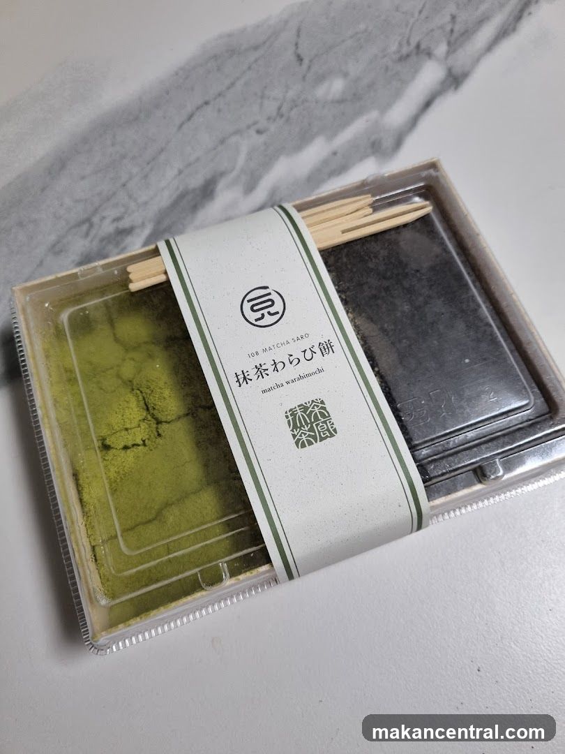 Matcha Waraimochi Package