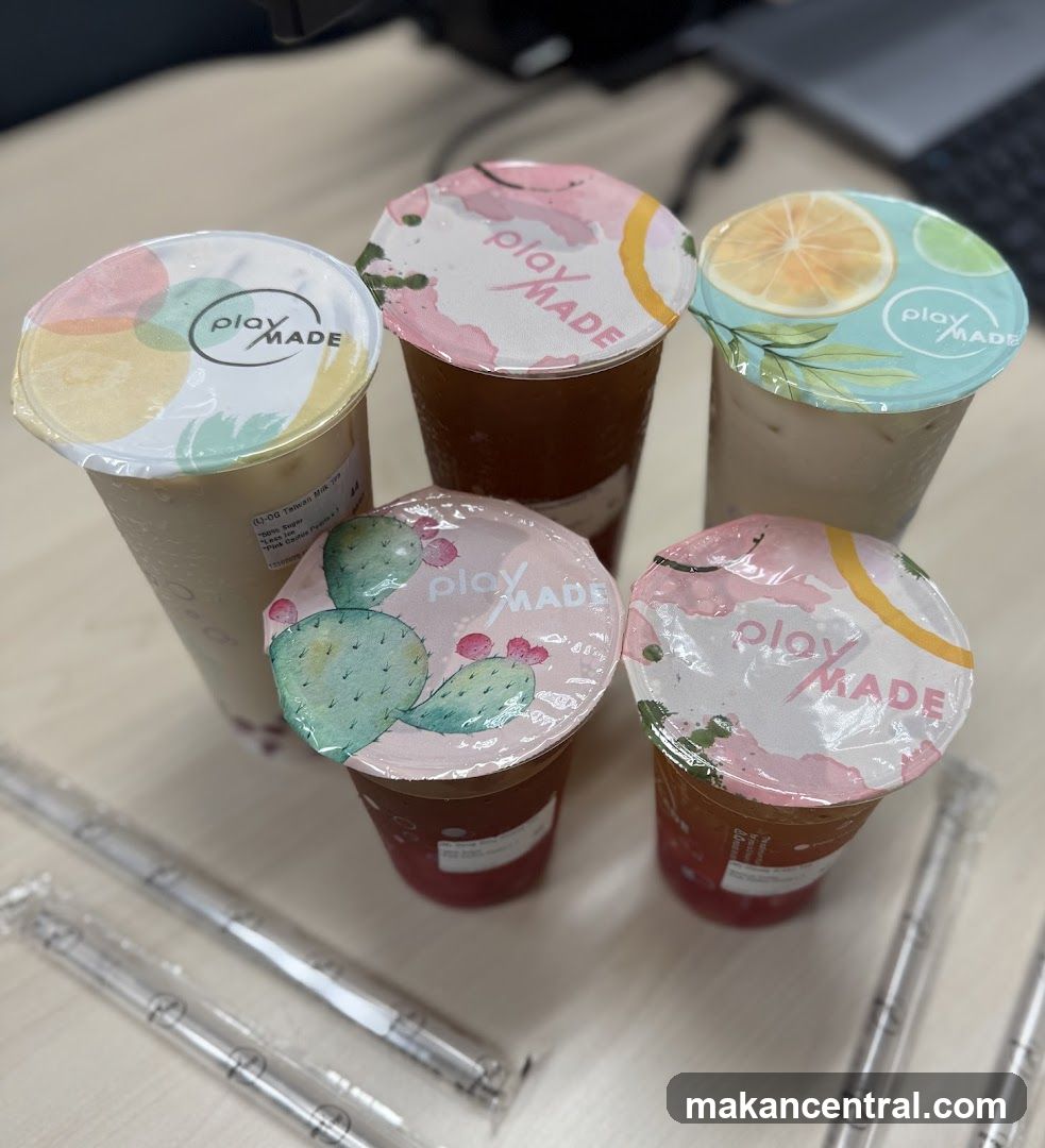 Play Made beverages