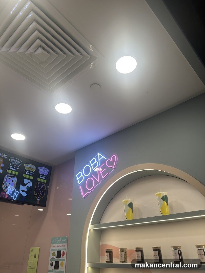 Boba Love Shop Interior