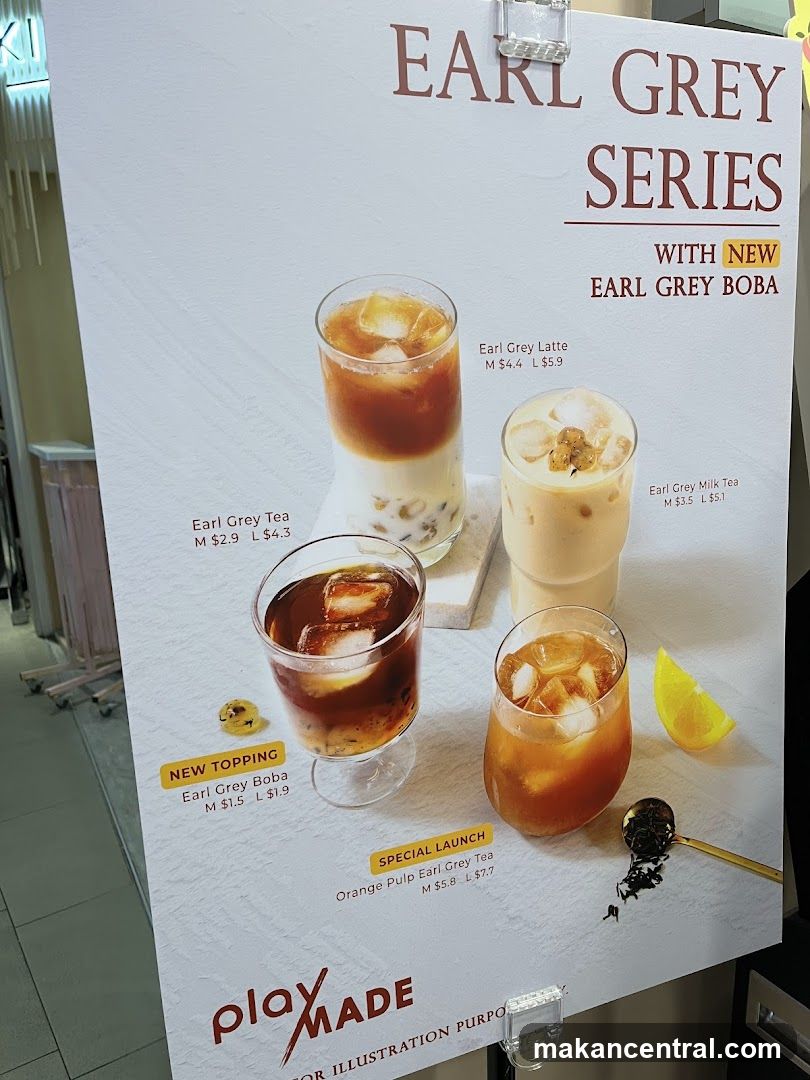 Earl Grey Series Menu Board