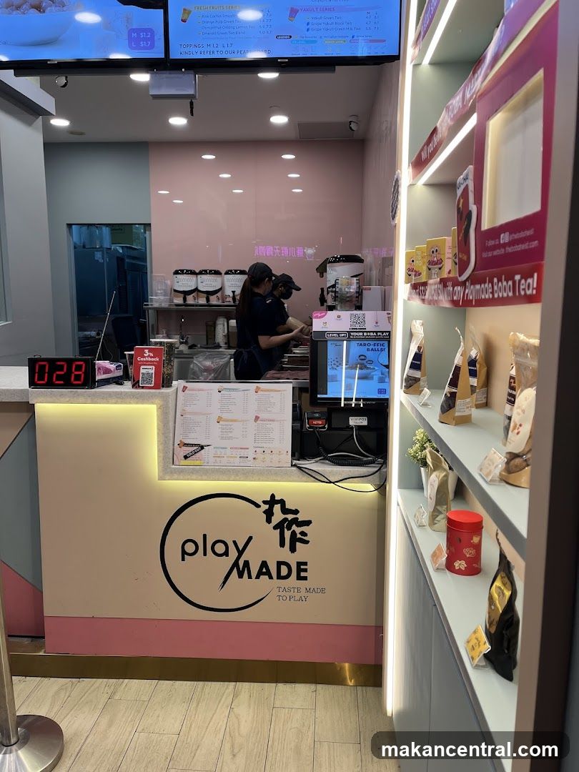 Play Made Boba Tea Shop Interior