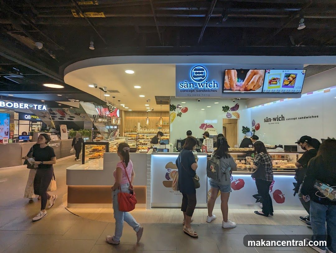 San·wich Concept Sandwiches Storefront Interior