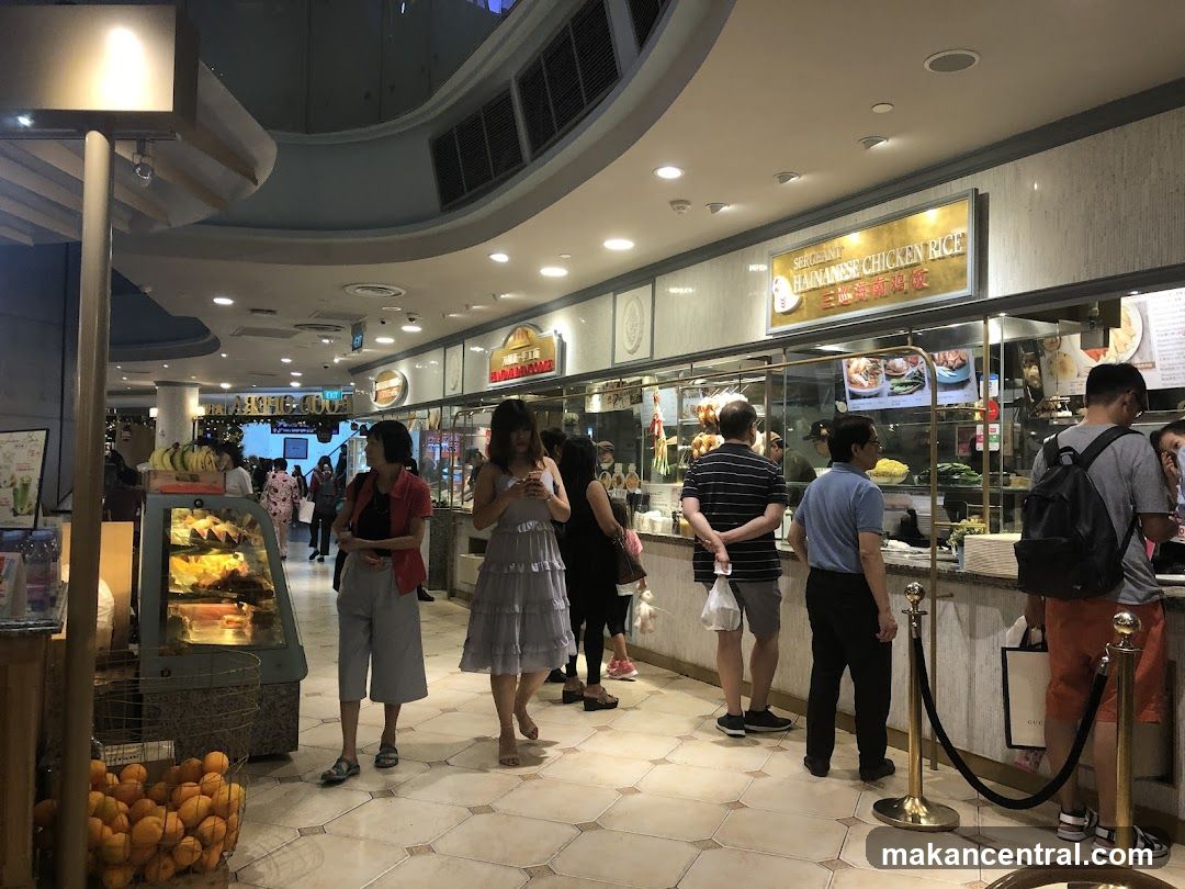 Food court interior