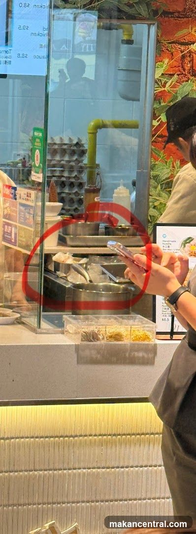 Restaurant counter area