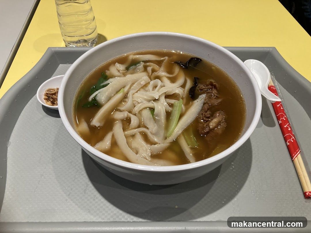 Noodle Bowl on Tray
