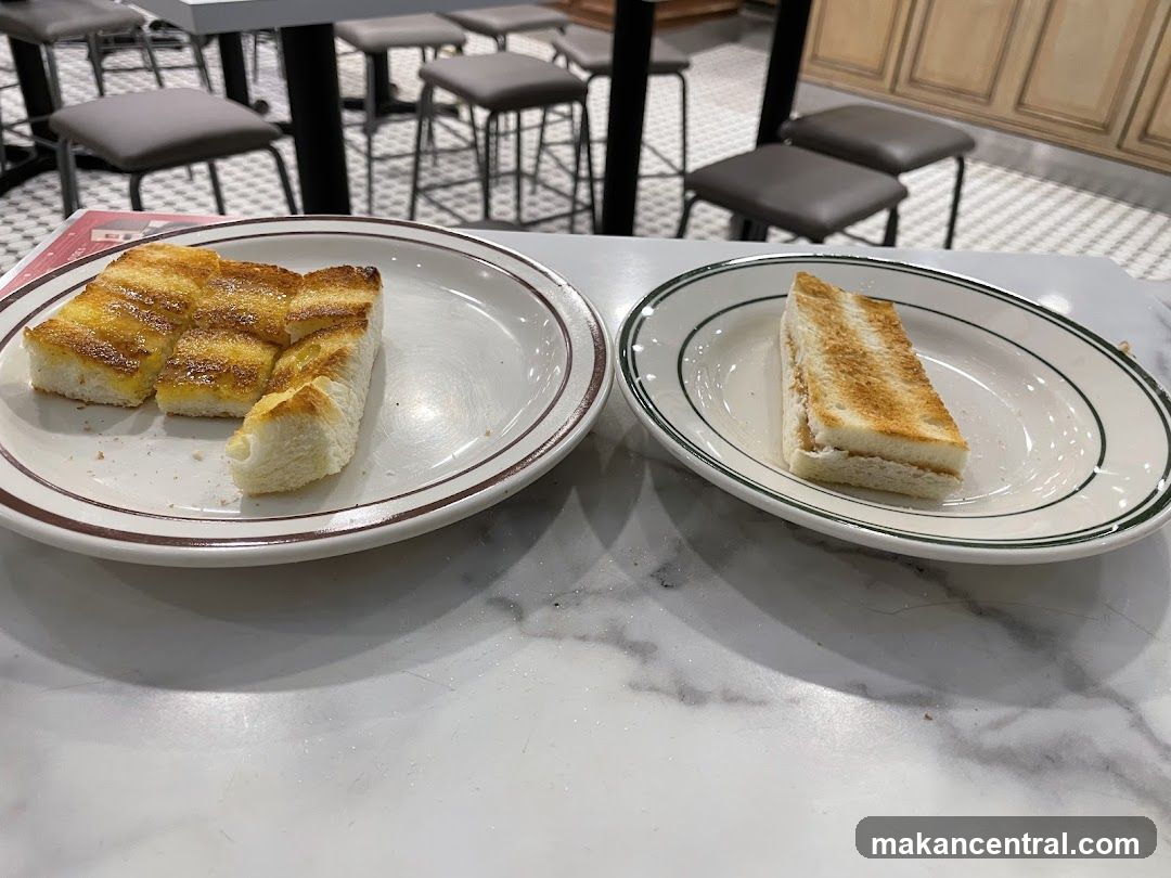 Table with Toasted Bread