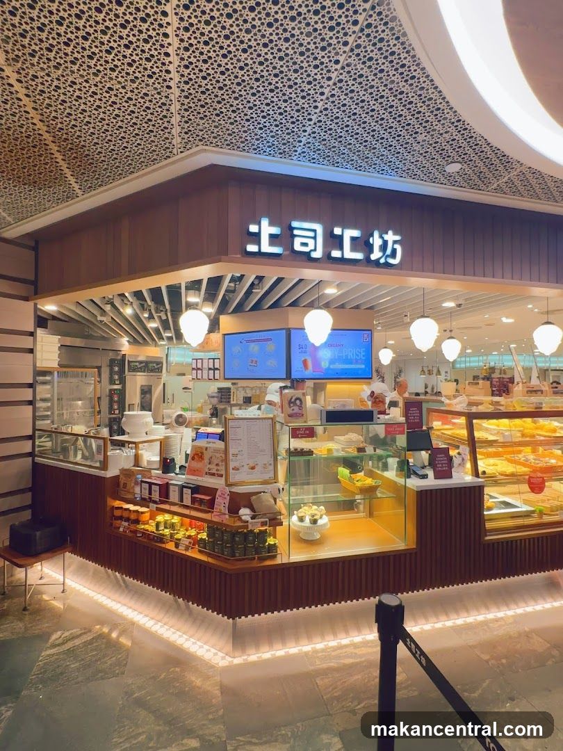 Bakery storefront interior