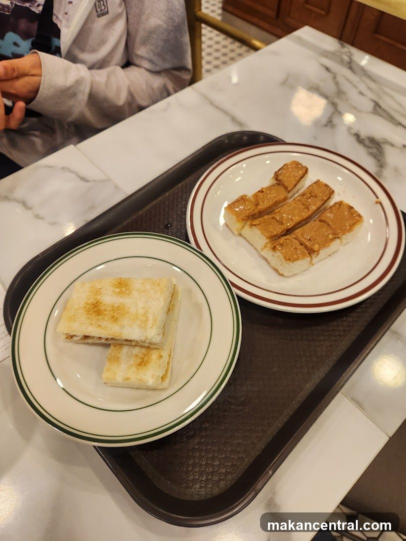 Food served on tray