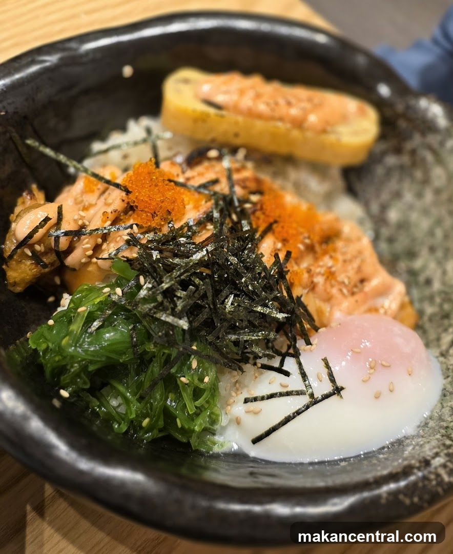 Bowl of Japanese-style rice dish