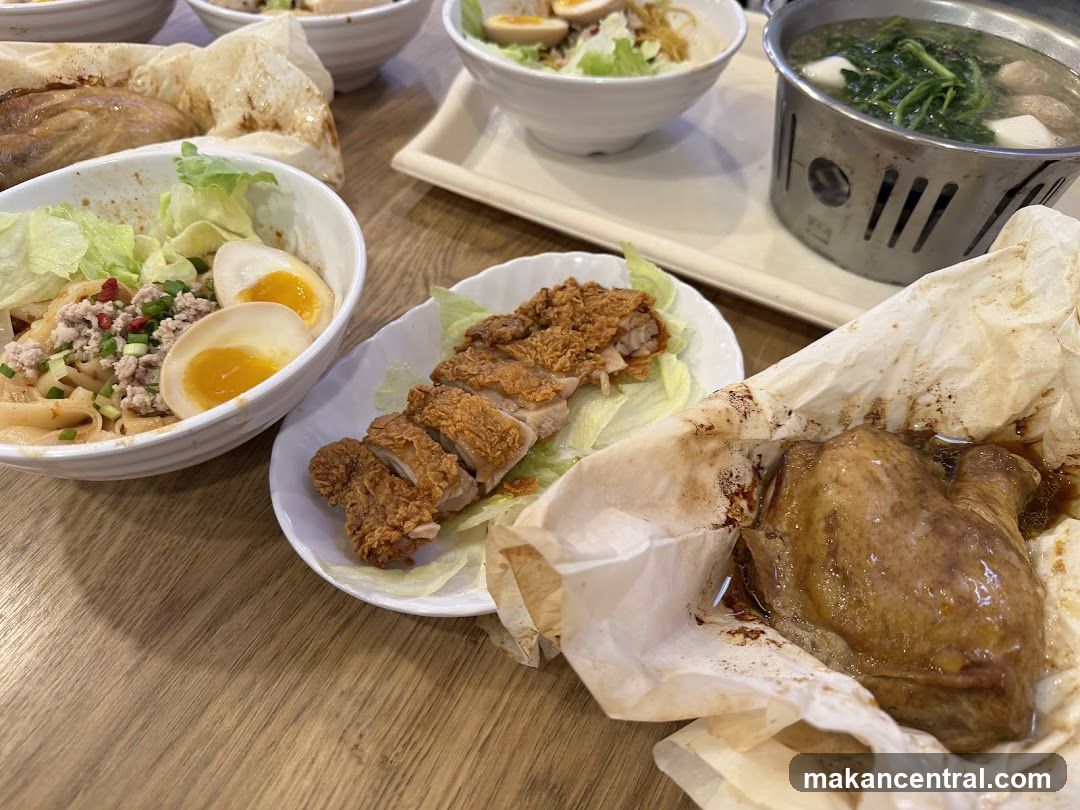 Table with Food Items