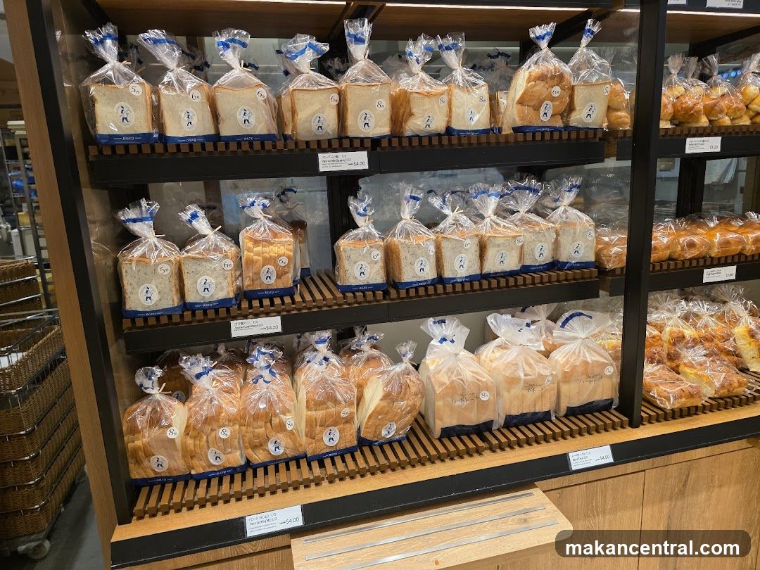 Bread Display in Store