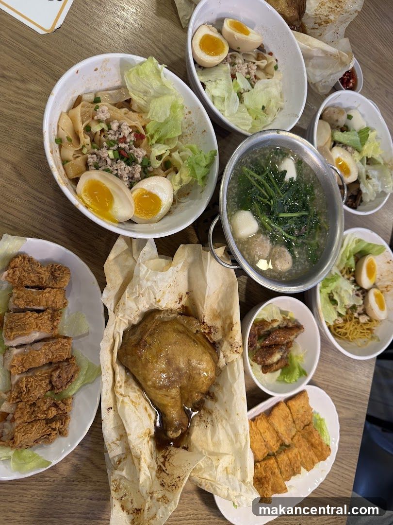 Table of Food Items