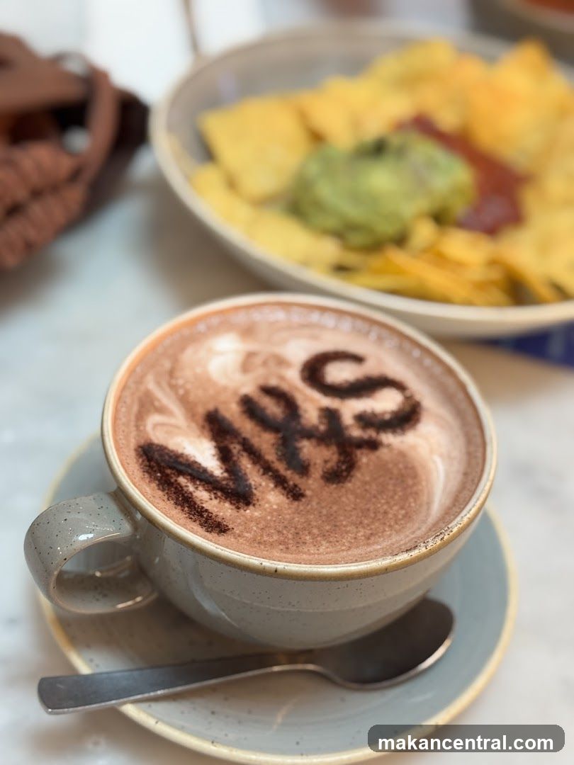 Coffee and Snack at Café