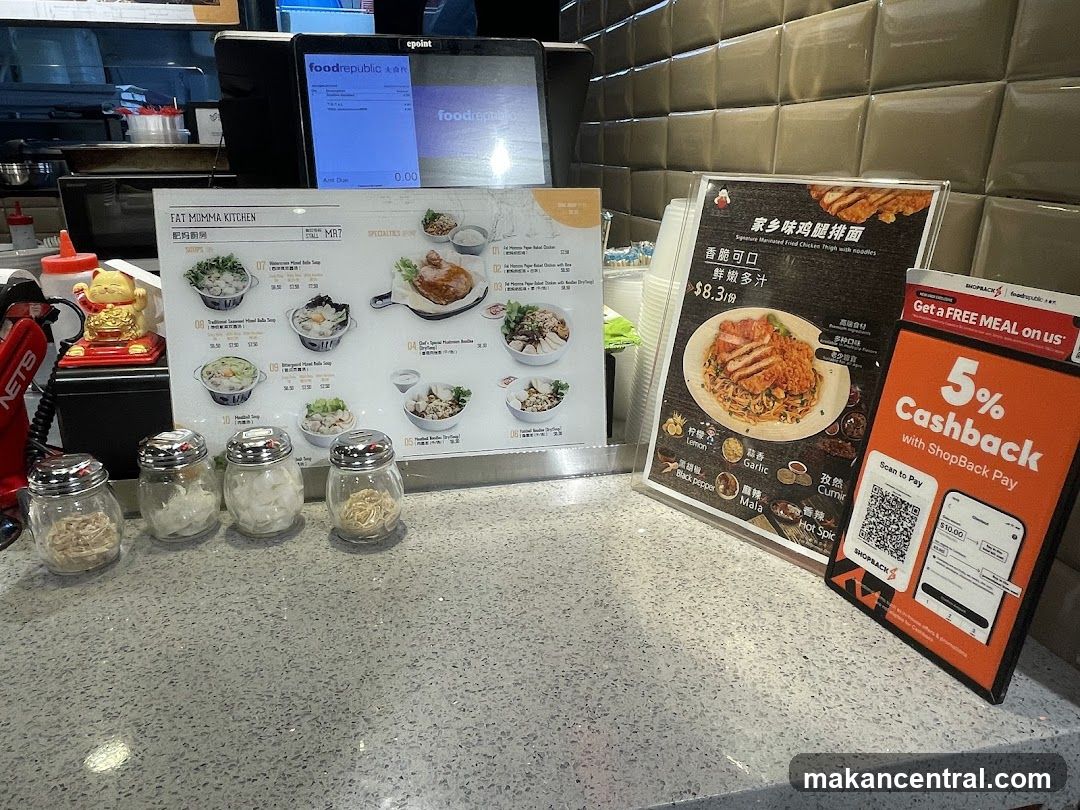 Restaurant Counter Area