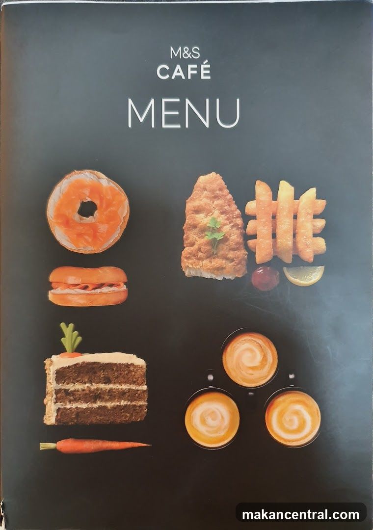 M&S Café Menu