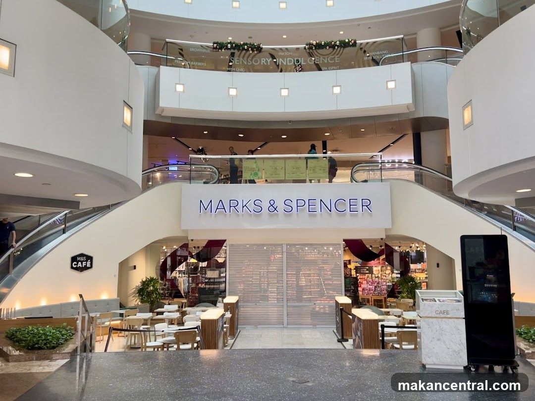 Marks & Spencer Storefront Interior View