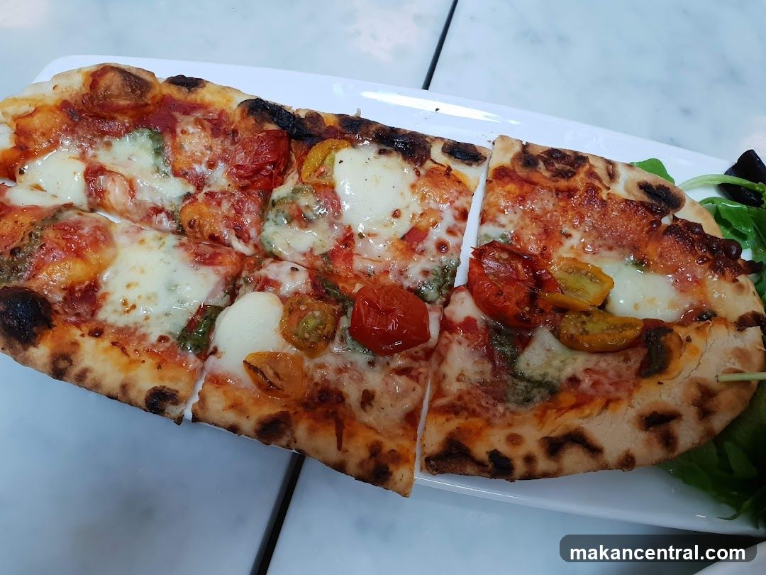 Pizza on Plate