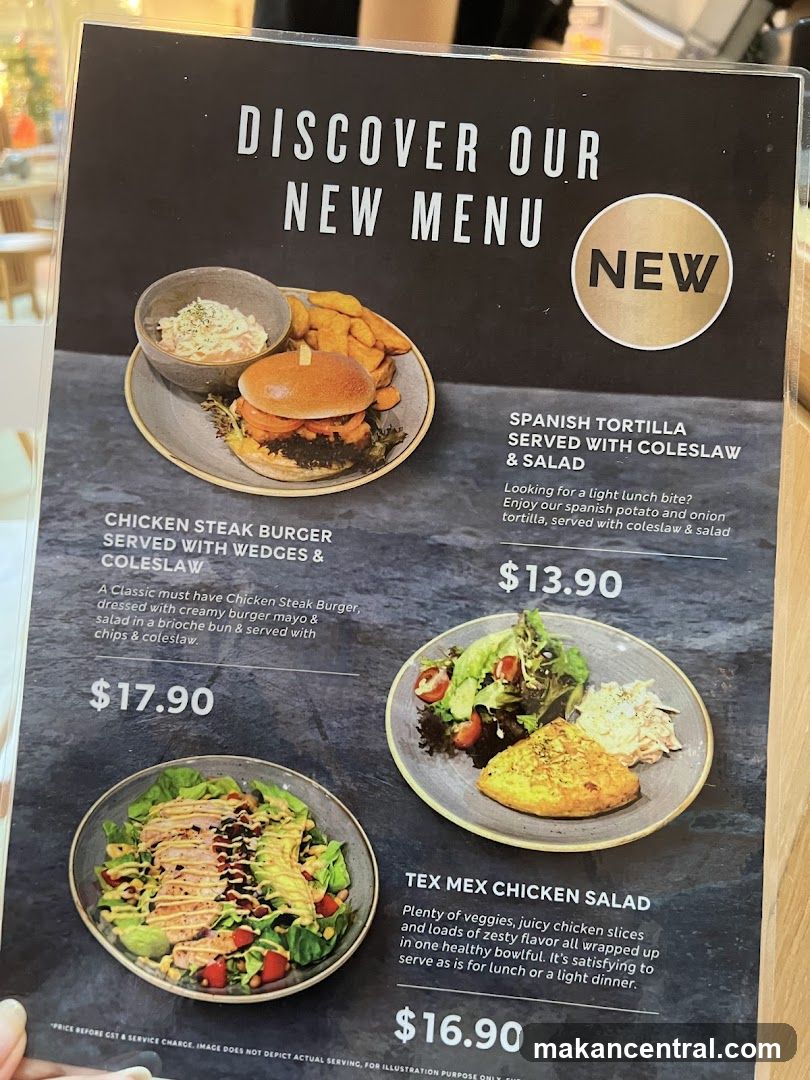 New Menu Display