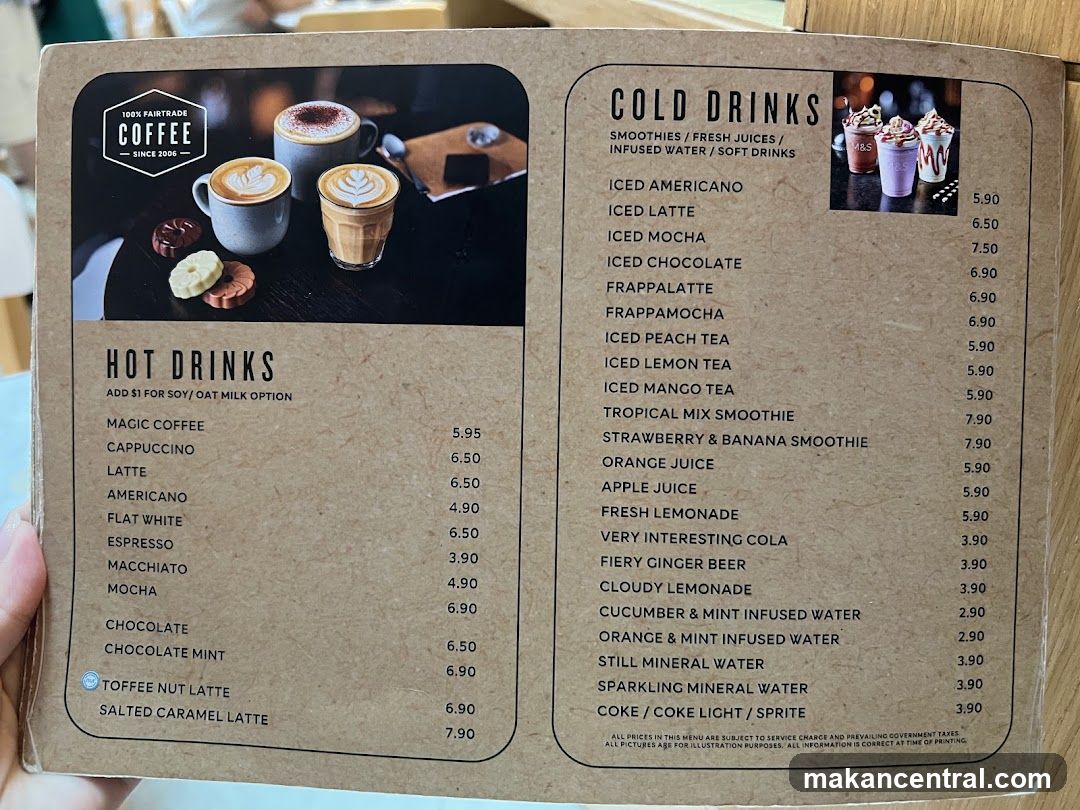 Coffee Menu