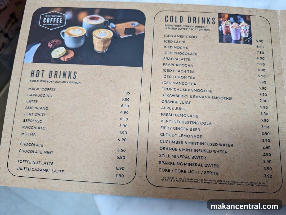 Coffee Menu