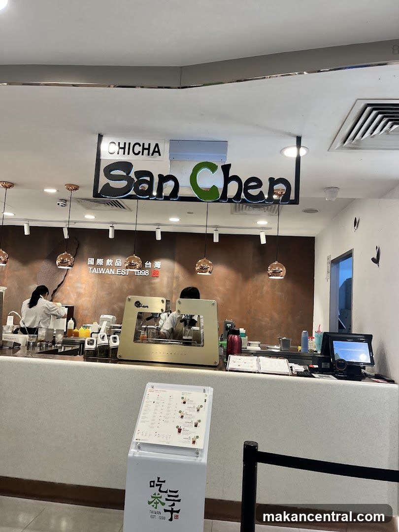 San Chen CHICHA Shop Interior