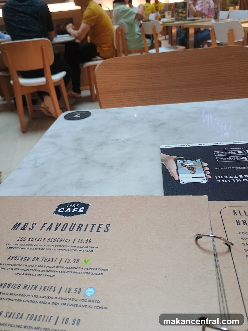 M&S Café Interior