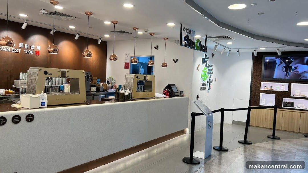 Interior of a beverage shop