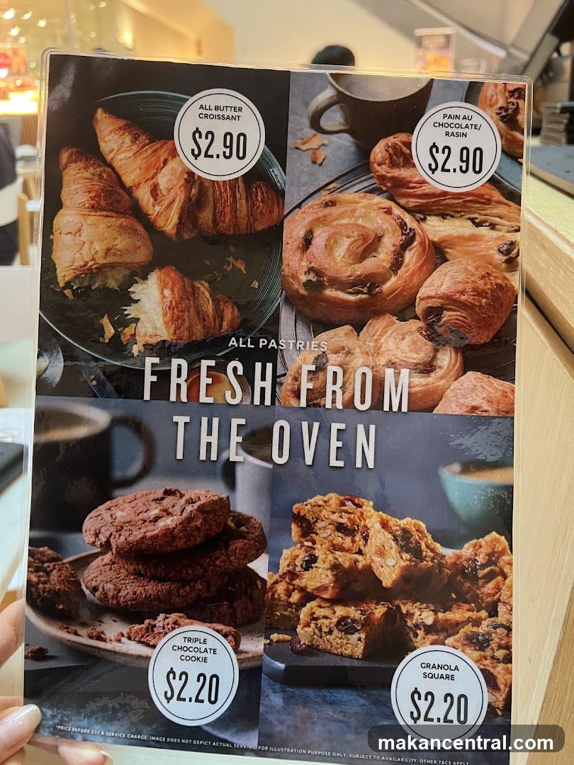 Pastries Menu