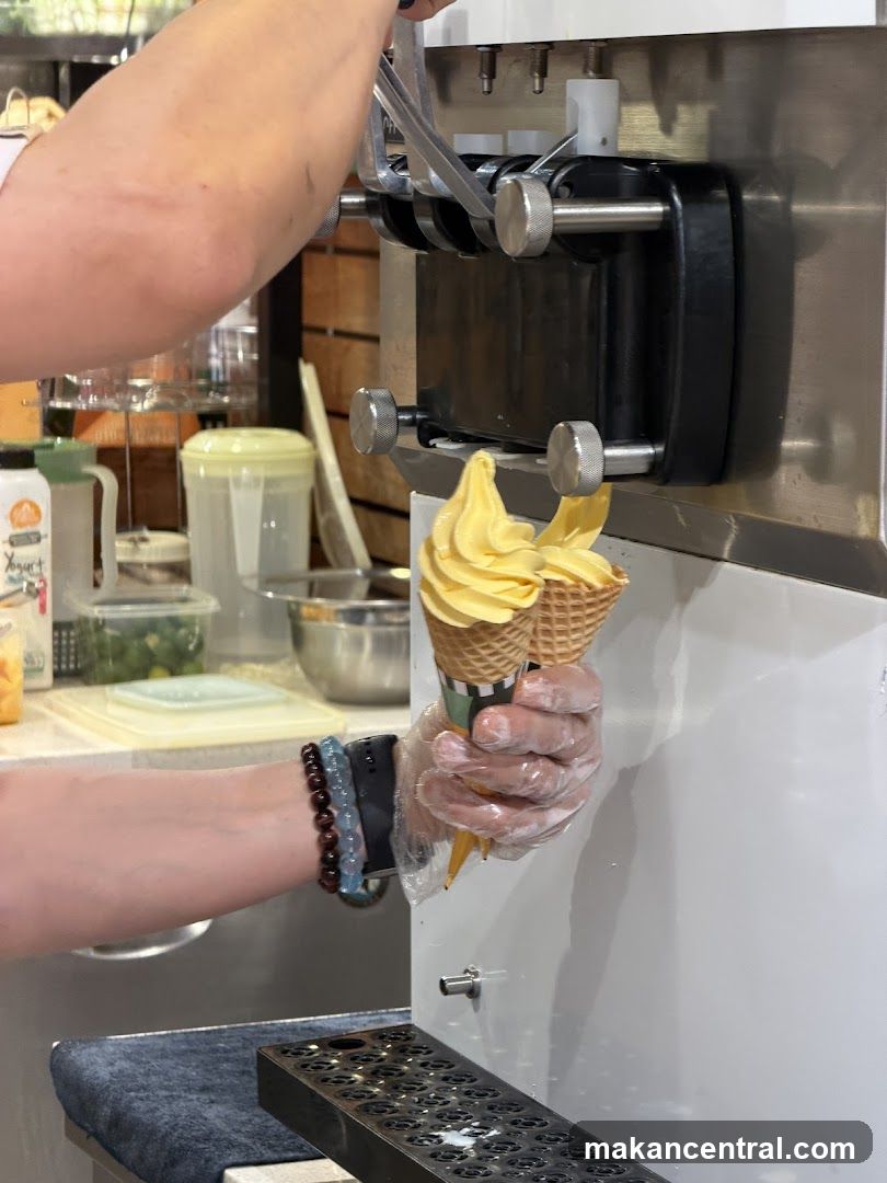 Ice Cream Serving