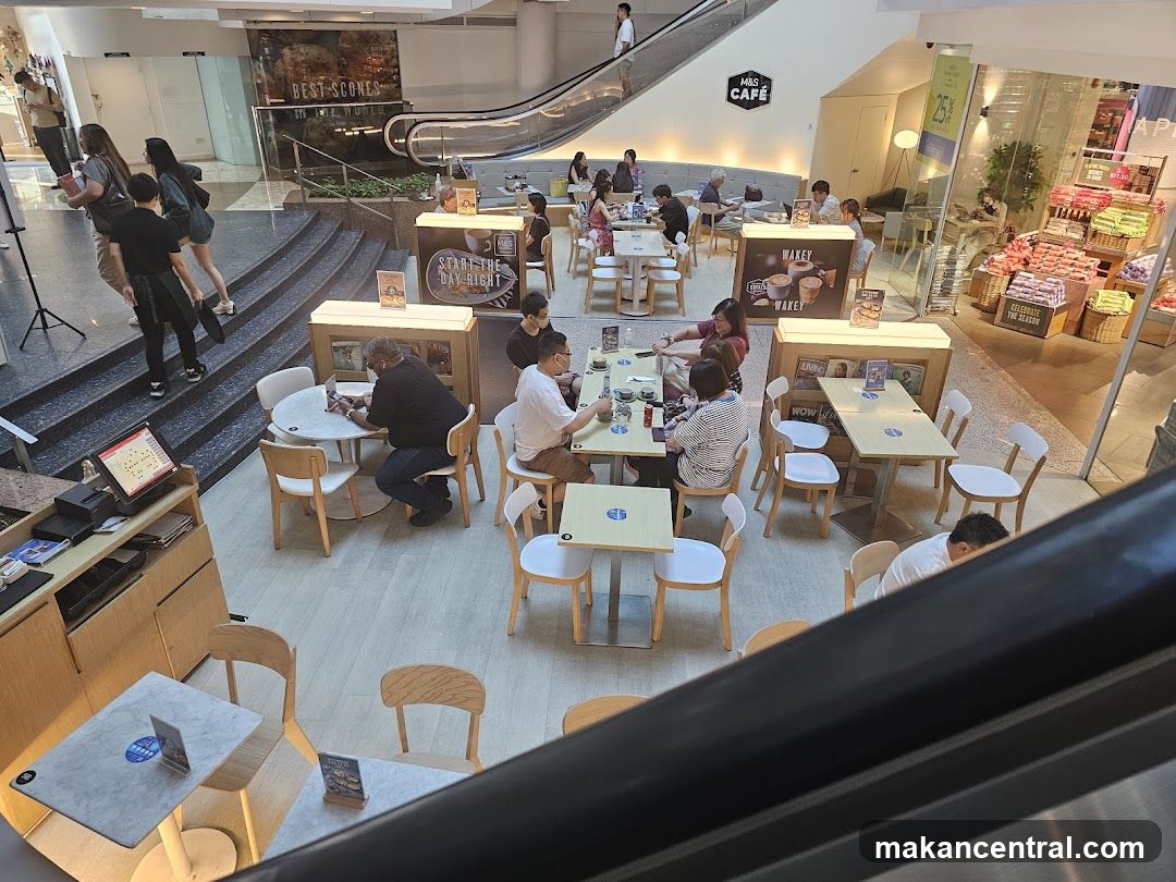 M&S Café Interior View