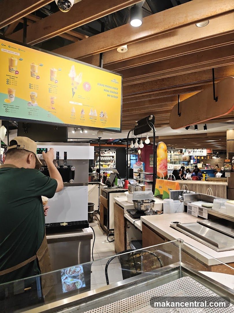 Interior of a food court or beverage stall