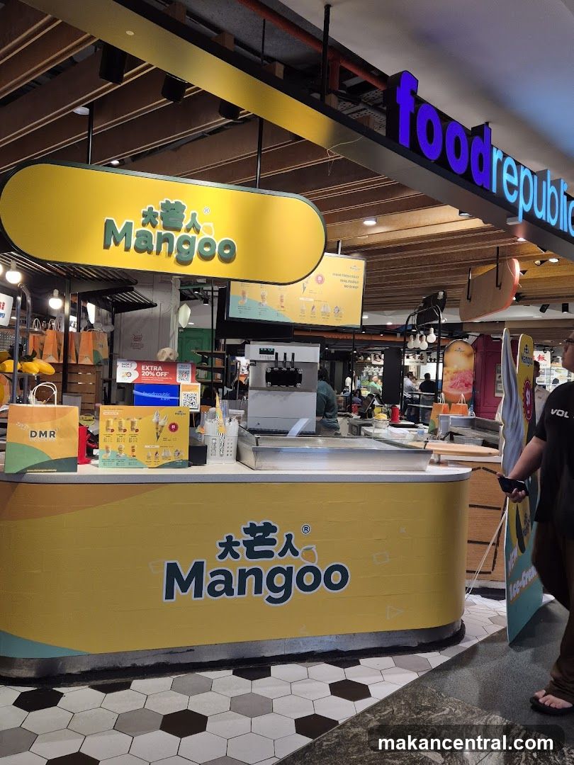 Mangoood Food Stall Interior
