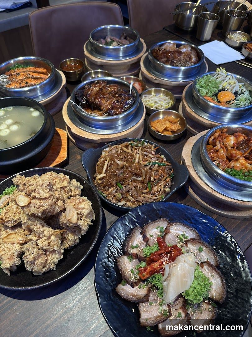 Table of Korean Dishes