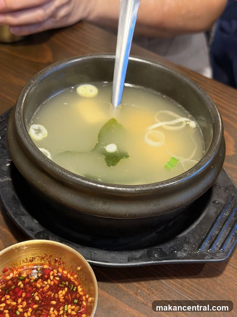 Tableside Soup and Condiment