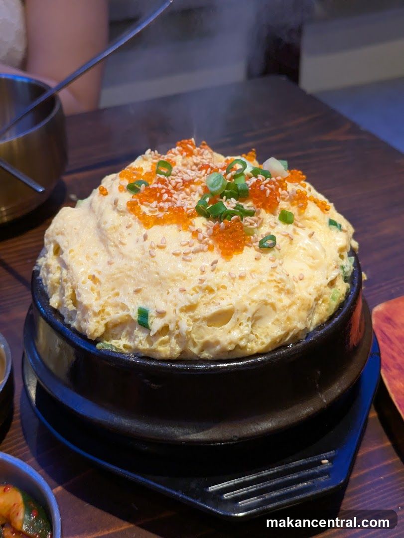 Sticky Rice Dish with Topped Garnishes