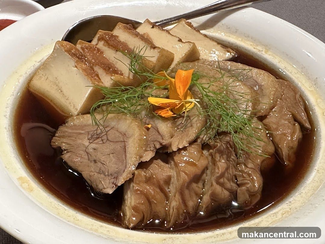 Dish served in ceramic bowl