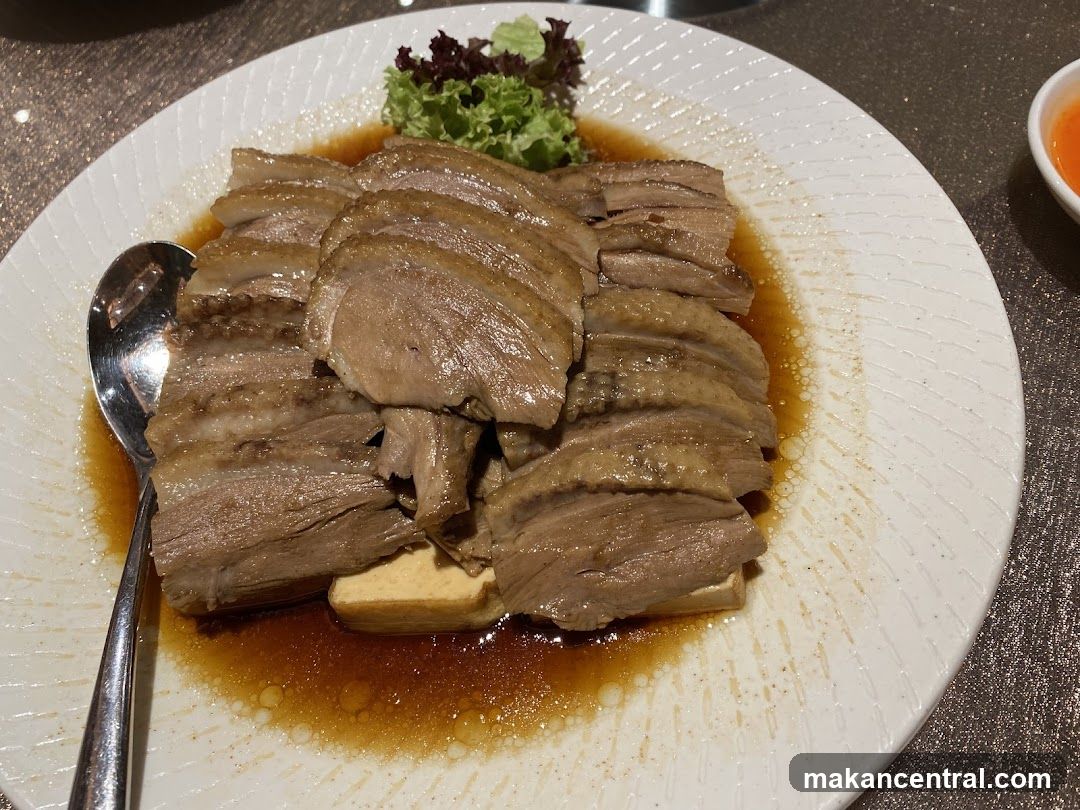 Dish served on a plate