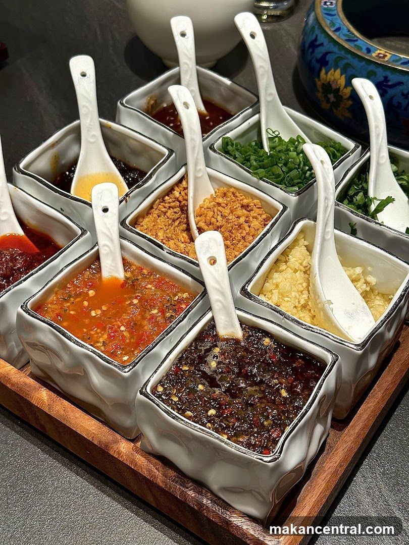 Sauce Selection Tray
