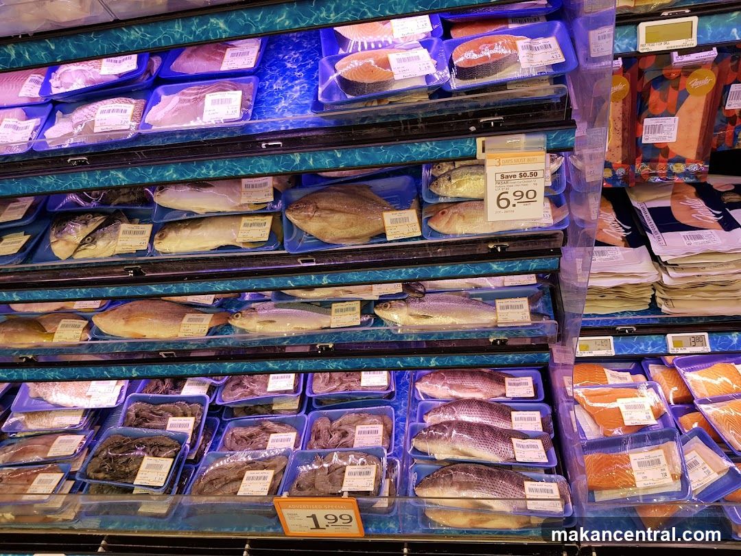 Fish Section in Supermarket
