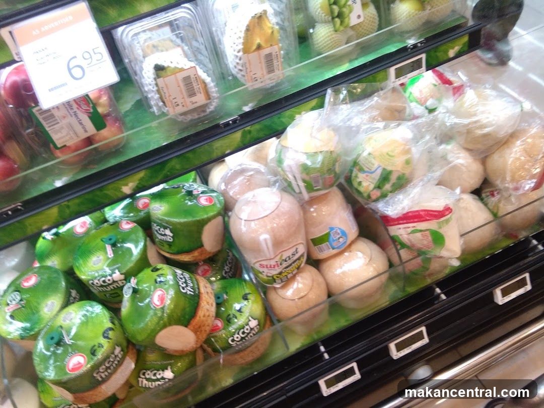 Grocery Store Produce Section