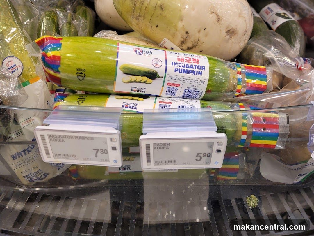 Grocery Produce Section