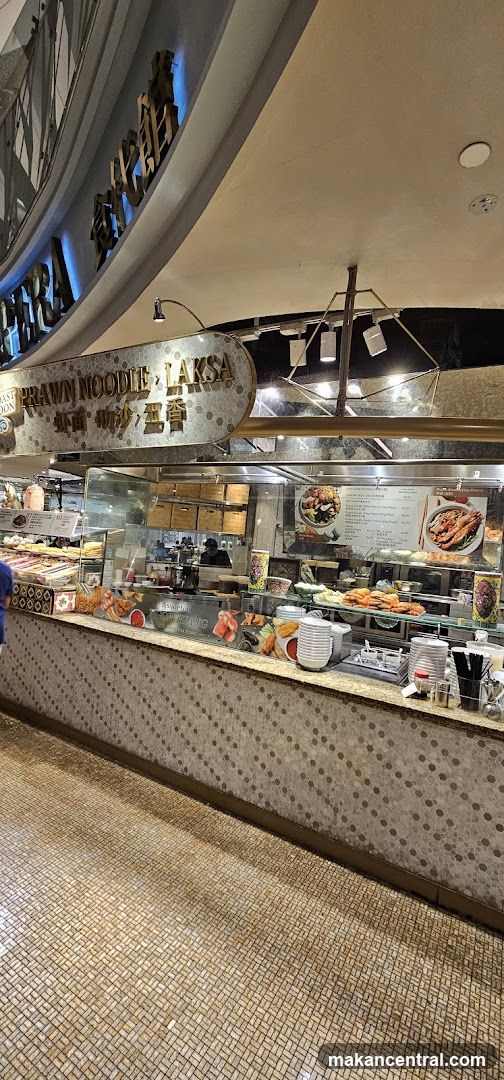 Food stall interior