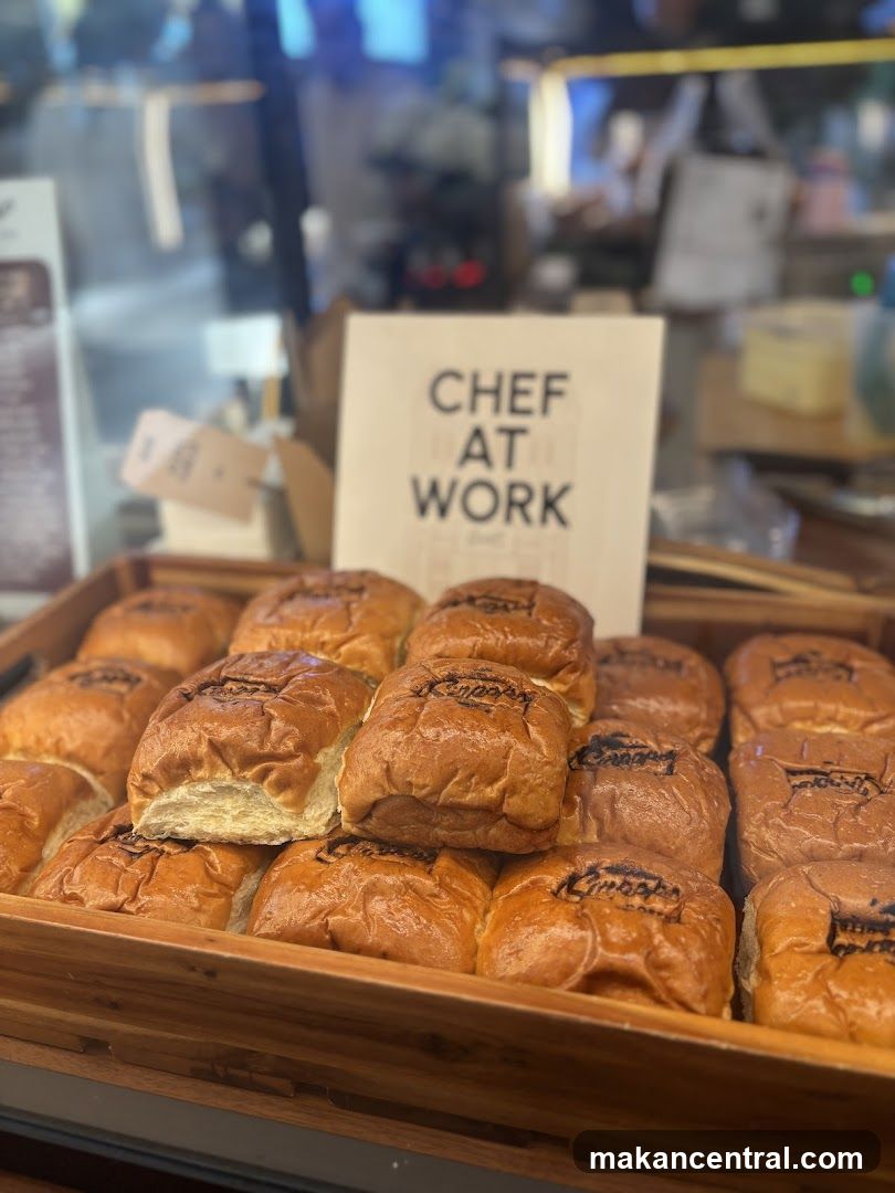 Bread Display in Shop