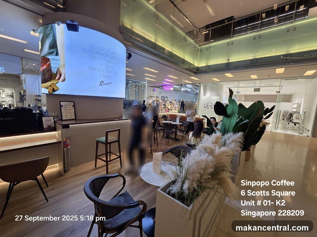 Sinpopo Coffee Interior
