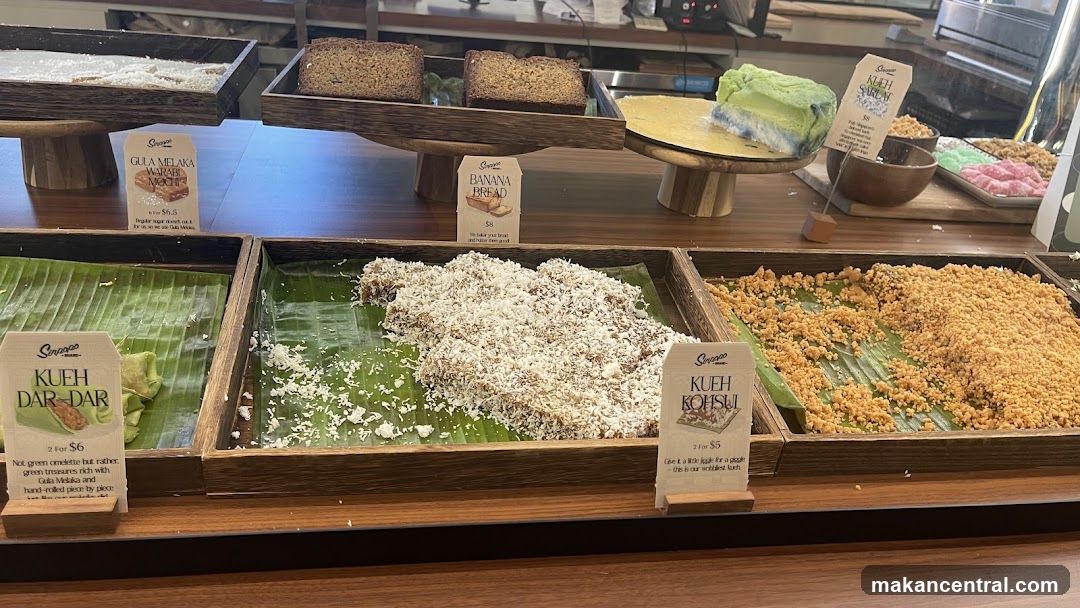 Display of Traditional Desserts