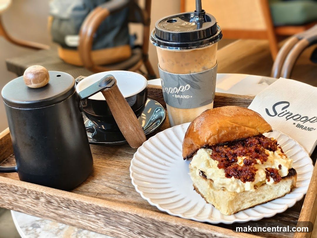 Coffee and Food Display