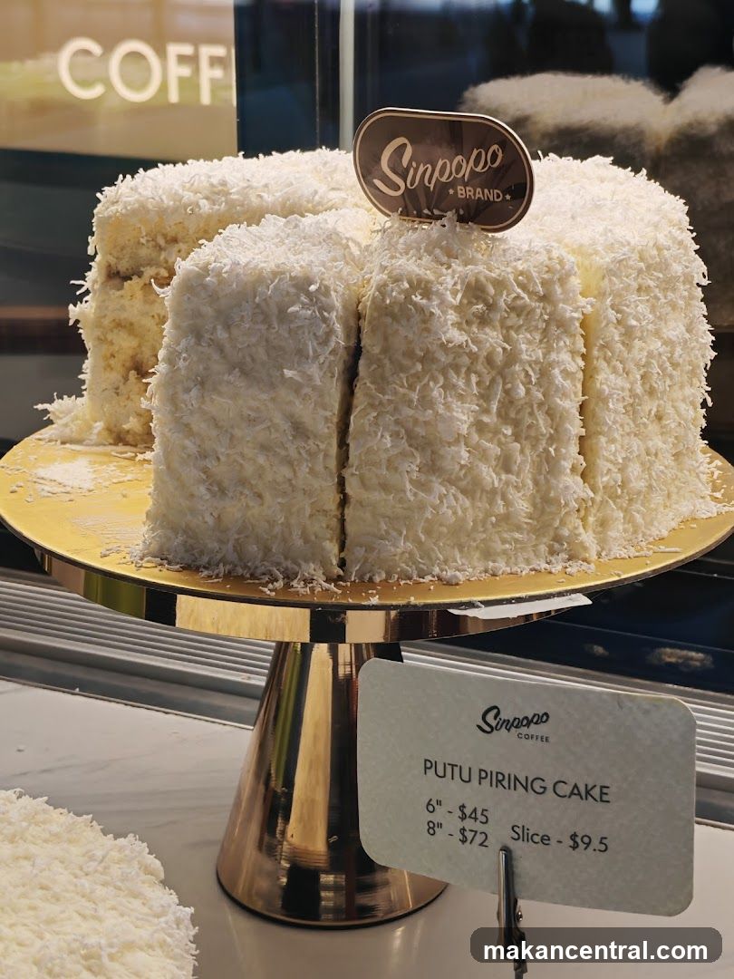 Sinpopo Brand Cake Display