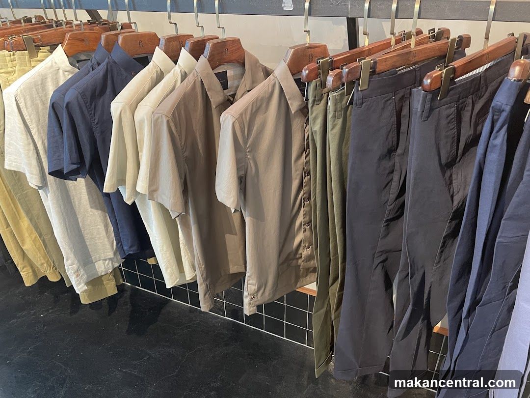 Clothing Display in Retail Store