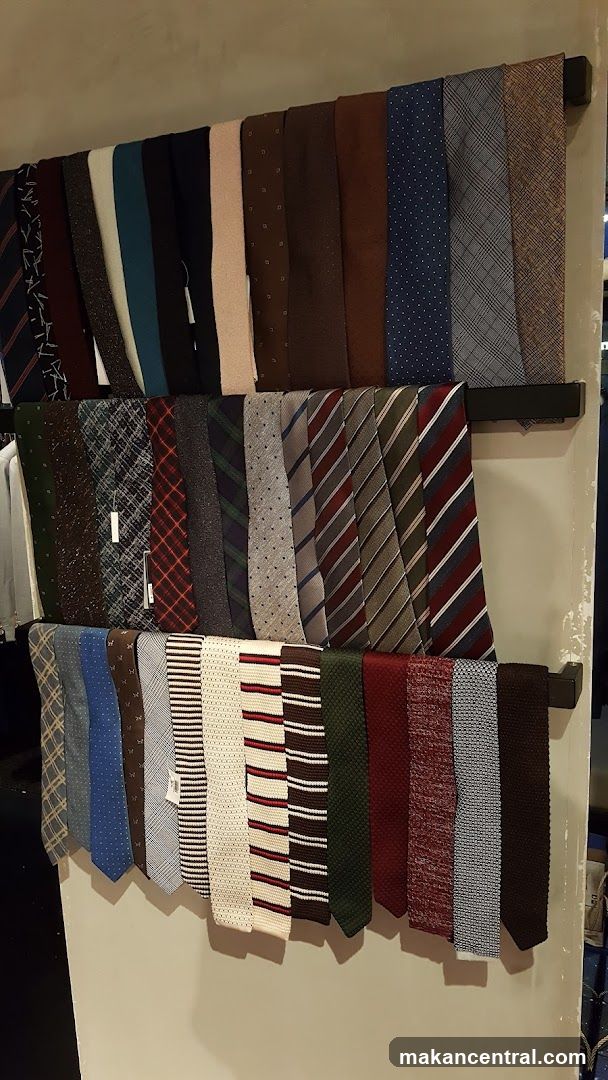 Tie Display in Store